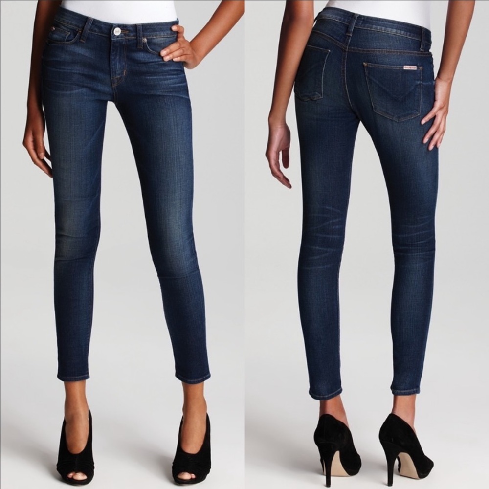 Hudson Nico Mid Rise Super Skinny Jeans Size 29